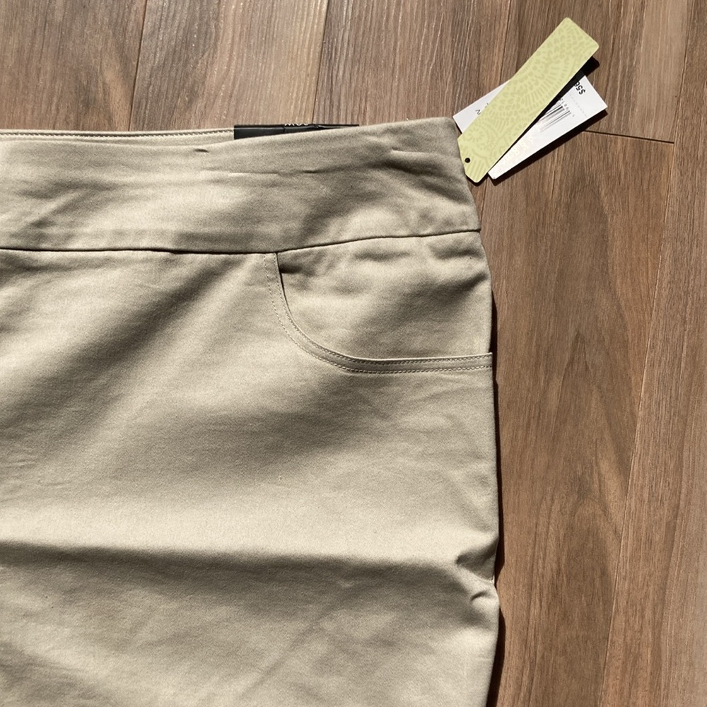 Napa Valley stonewall tan pull on short with stretch and pocket 20W - Picture 6 of 15